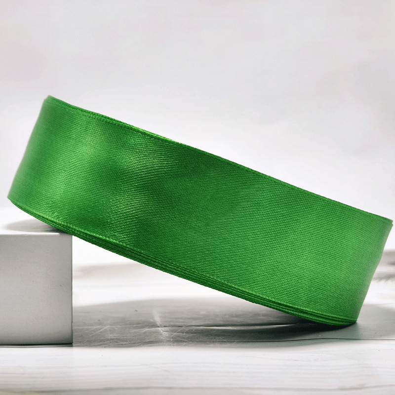 4cm de color sólido gran cinta decoración de flores pastel de cumpleaños correa hecha a mano material DIY embalaje de regalos de vacaciones