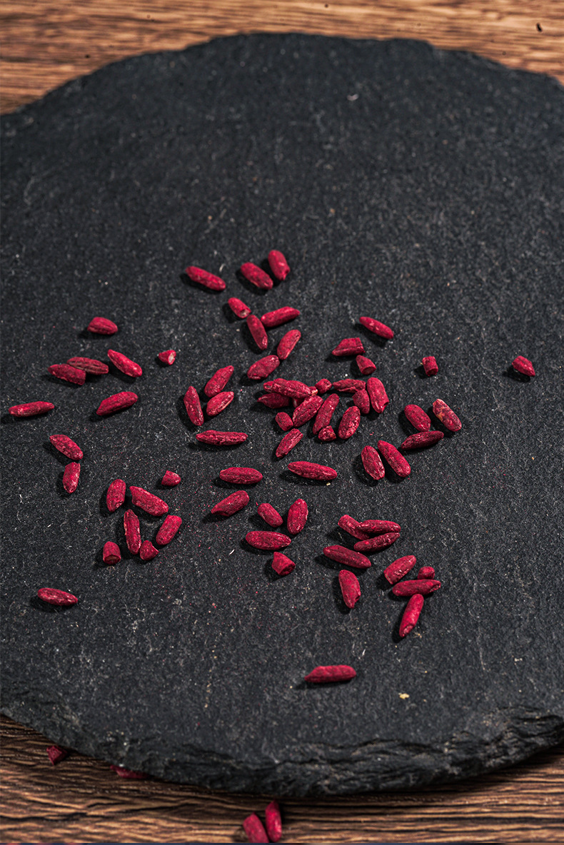 Red Yeast Rice Hong Qu Mi 500g Dried Culinary Grain for Congee Cooking and Traditional Use specifications