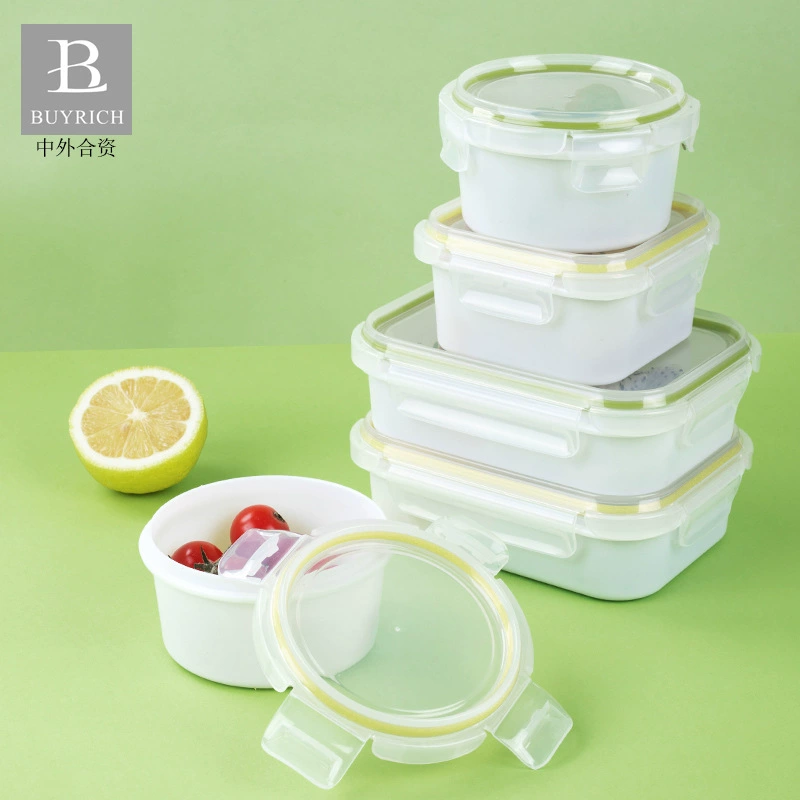 Glass plastic small lunch box stainless steel, big fruit storage box