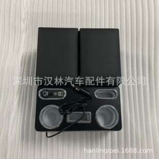 Applicable to Hong Kong version of VAN Toyota Sea Lion 200 Series Front Double Open Armrest Pillow LED Cup Holder Storage Box Coffee Table