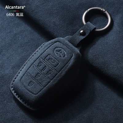 Static Rod/Key Bag – Suitable for Toyota Key - blue-single-buckle