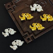 流苏莲花两世欢吊坠莲蓬花苞项链diy饰品配件挂件手工手链材料