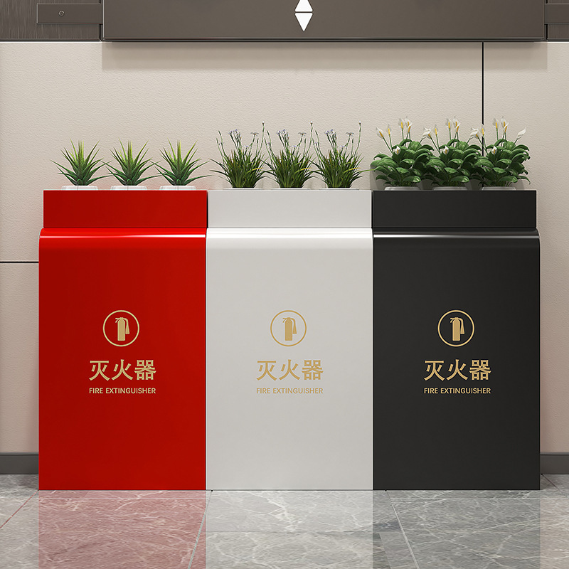 消防箱消防器材应急收纳柜酒店落地式放置4/5kg商场店铺灭火器箱|undefined
