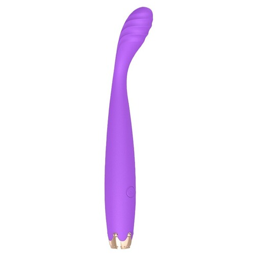 Female sex toy small crown dot trendy pen second trend AV vibrator cheap