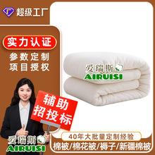 爱心捐赠A类新疆长绒棉花被芯100%纯棉填充包边棉被褥子新疆棉