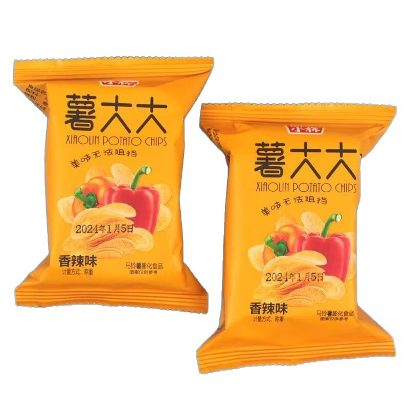 薯片小包装原味田园油炸薯片批发解馋小零食整箱散装薯片一整箱|undefined