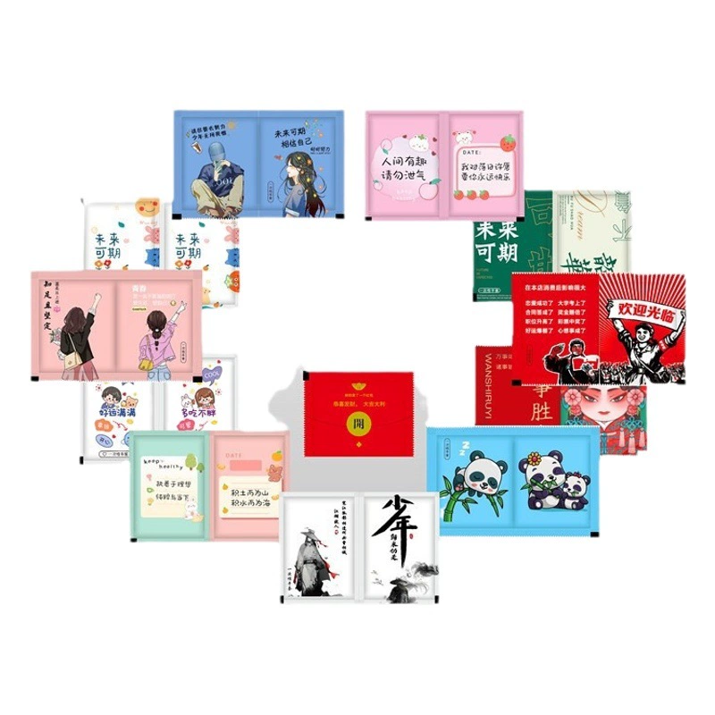 Печатный логотип одноразовые перчатки Независимая небольшая упаковка утолщенный обеденный омар жареная курица на вынос pe прозрачная пищевая