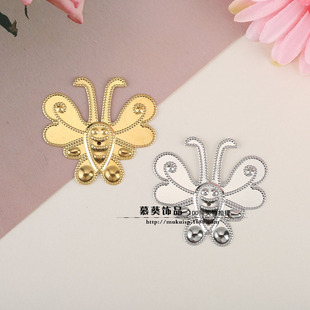 DIY�Ʒ��� ���b�^��� 45*43mm�c�������Ƭ ��ɫ/��Kɫ