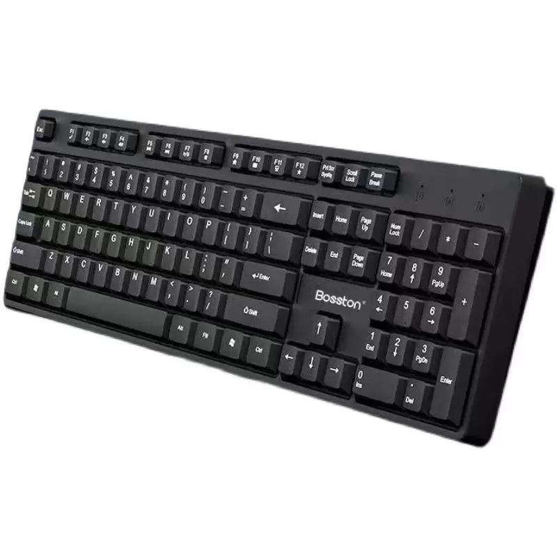 Wireless keyboard, mouse, set, mute mechanical laptop for office