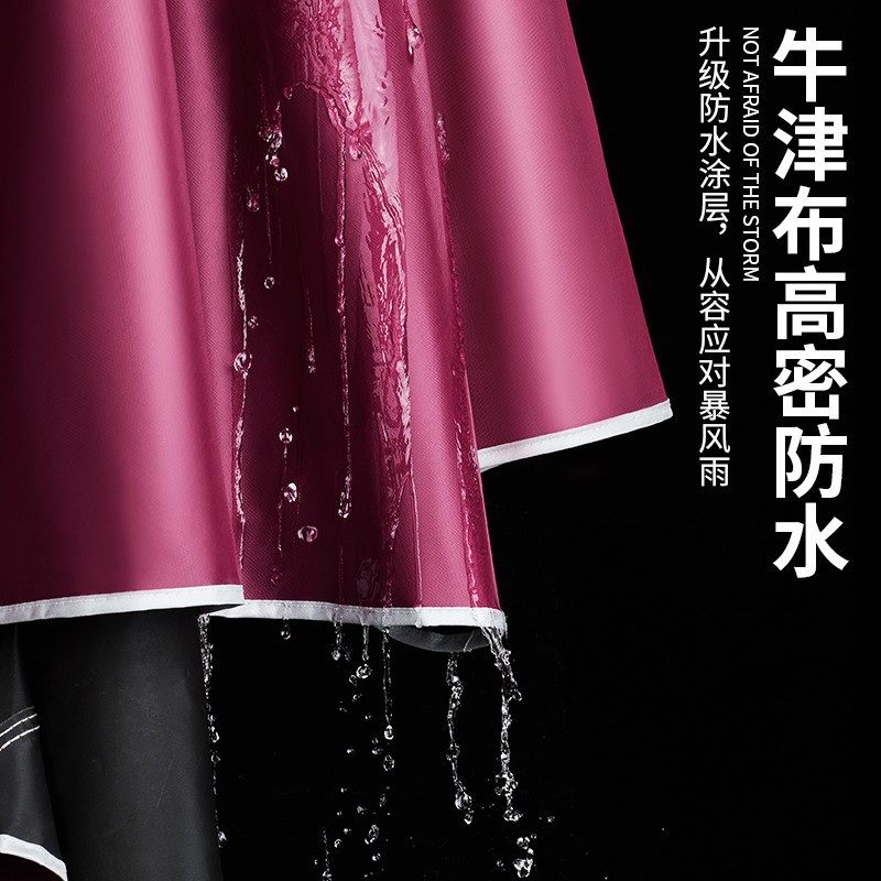 Motocicleta personalizada chaqueta de lluvia coche eléctrico chaqueta de lluvia batería bicicletas largo cuerpo completo tormenta doble chaqueta de lluvia aumentada