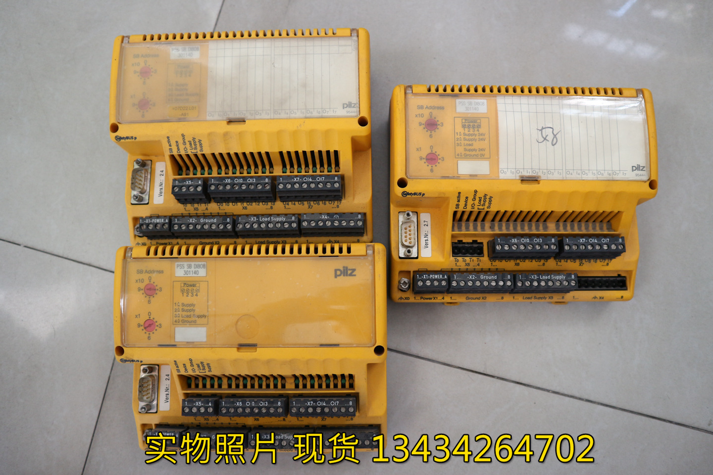 B020*PSS SB DI808 No.301140二手原装PILZ皮尔兹模块 拆件现