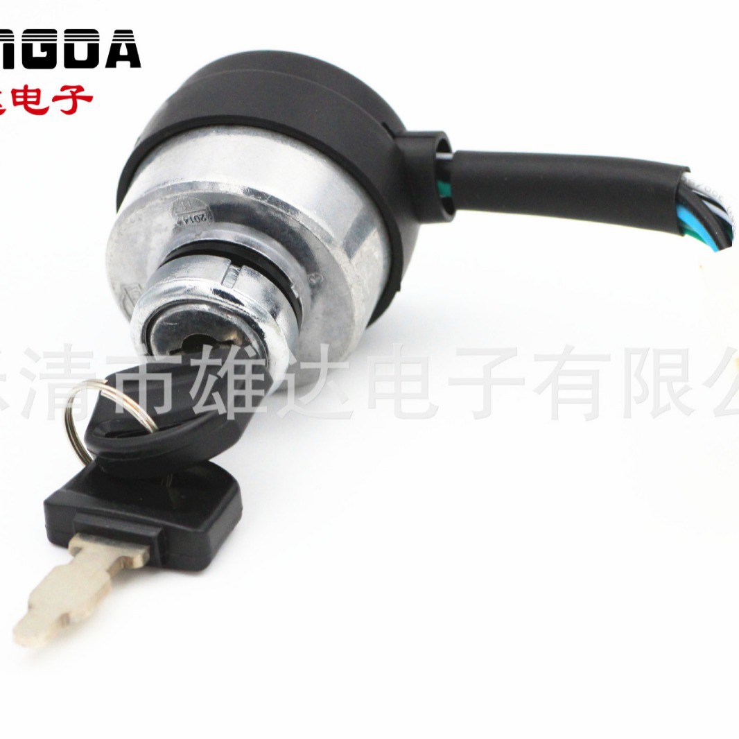 雄达/XIONGDA汽油发电机电门锁 2KW 5KW 6线启动器