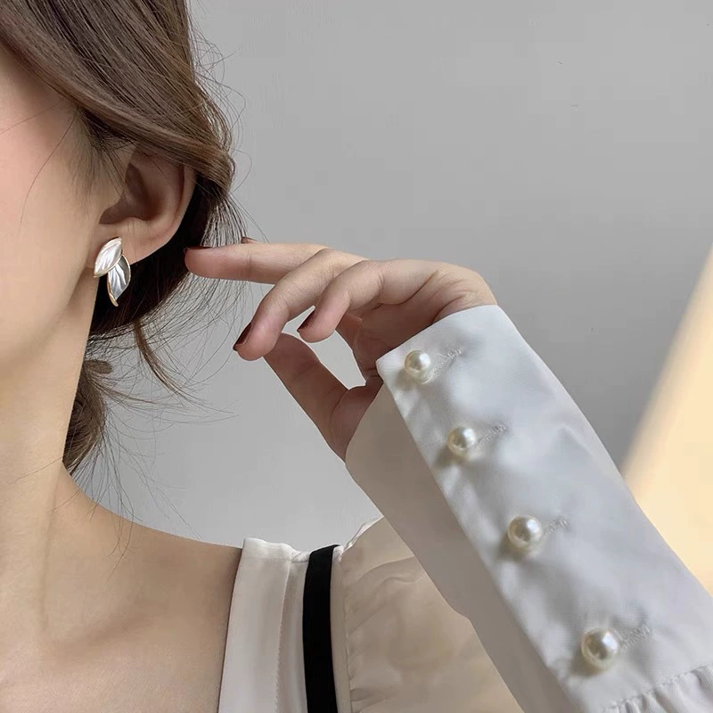 Серебряная игла, свежие серьги, образец серебра 925, интернет-знаменитость, опт