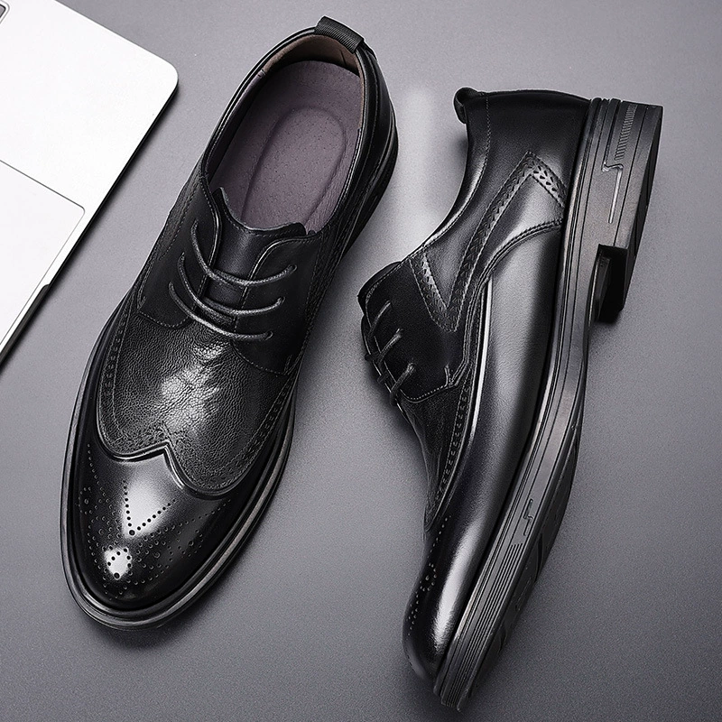 Мужские кожаные туфли Bullok Мужские женские свадебные туфли в британском стиле