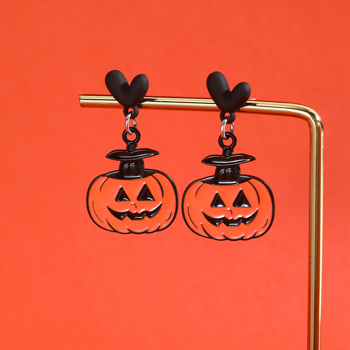 best selling Halloween earrings set Pumpkin bat skull earrings popular Halloween earrings_voghion.com