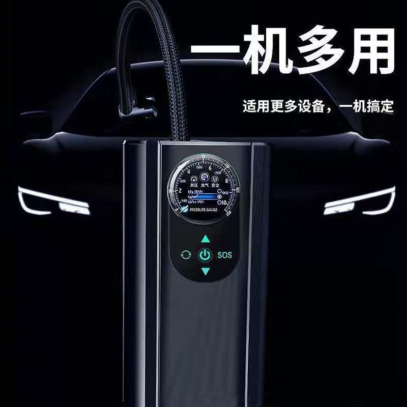 Bomba de inflado de automóviles Bomba de inflado de automóviles Bomba de aire multifuncional de neumáticos conveniente para automóviles eléctricos inalámbricos