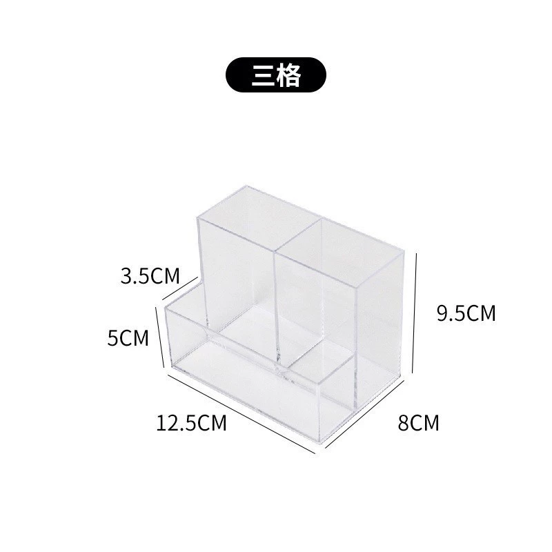 Storage Box Acrylic Desktop Clear Desktopstorage Box from Yomiego