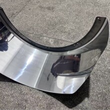 异型件灯眉旋压加工表面镜面抛光阳极氧化加工液压冲压旋压灯罩