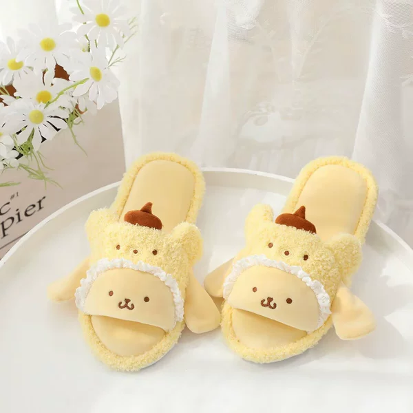 Pudding dog slippers