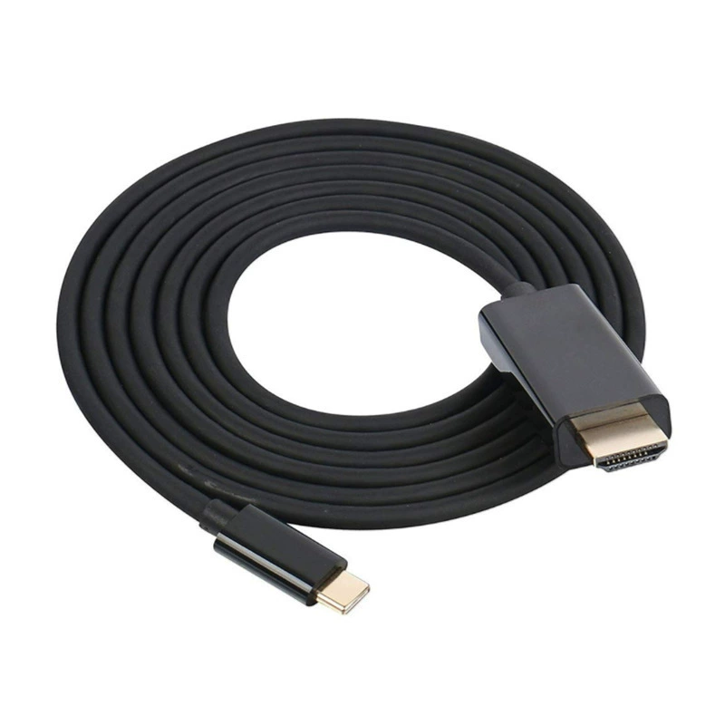 Кабель для дублирования экрана телефона и компьютера Type-C → HDMI, кабель для HD-подключения, адаптер Type-C → HDMI