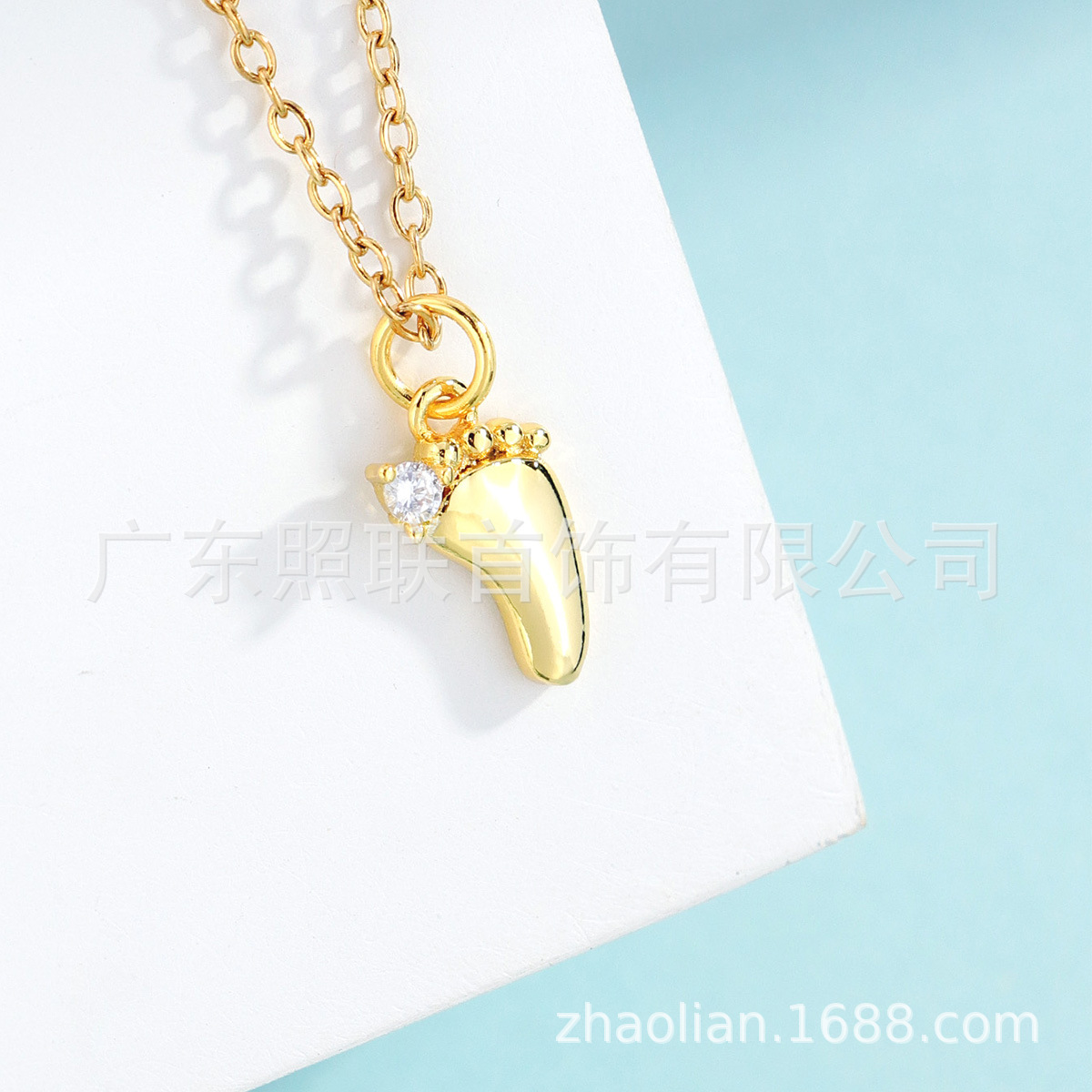 欧美跨境高级感设计感锁骨链项链时尚情人节母亲节感恩节情侣礼物