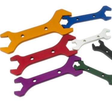 改装油管接头铝合金扳手 AN高压油管接头工具AN双头扳手AN4-AN20