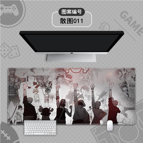 temu delivers mouse mat number keyboard notebook e-sports boys game two-dimensional fan extra large table mat