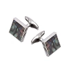 White steel square abalone shell 900838 (synthesis
