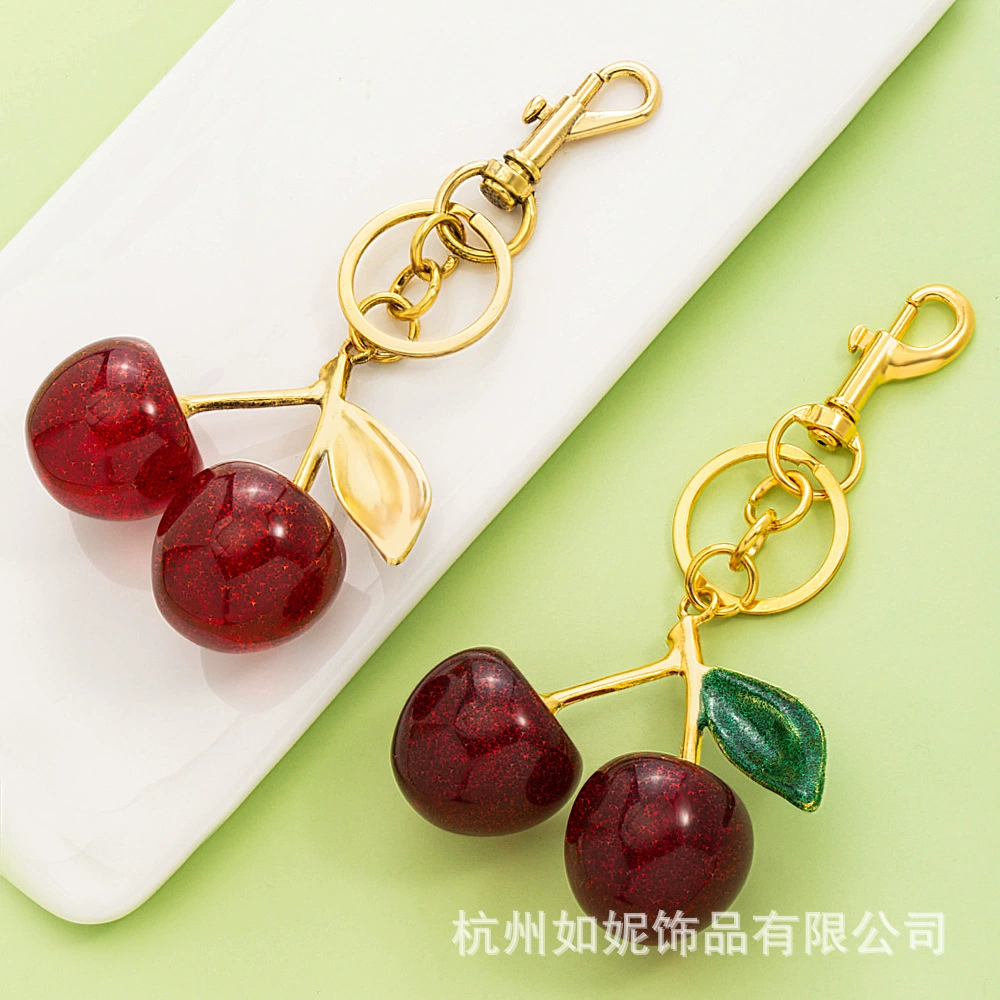 Fashionable multicoloured pendant, keychain, DIY