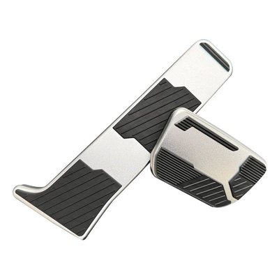 Suitable for Byd Tang Special Dekorativ pedal başlıqları - throttle-brake-pedal-laser-silver
