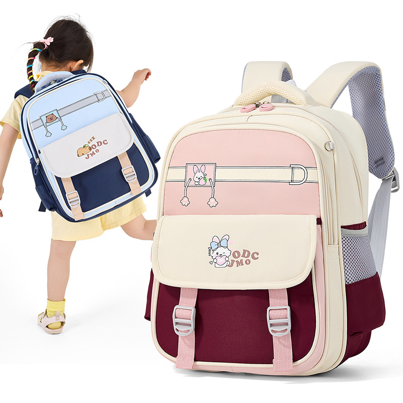 Nueva mochila escolar a prueba de derrames de agua, mochila práctica para niños y niñas, mochila para niños de viaje de ocio ligera