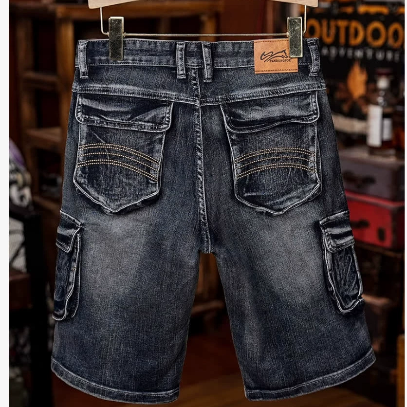 Джинсовая юбка, летние шорты, объемные брюки для отдыха, oversize