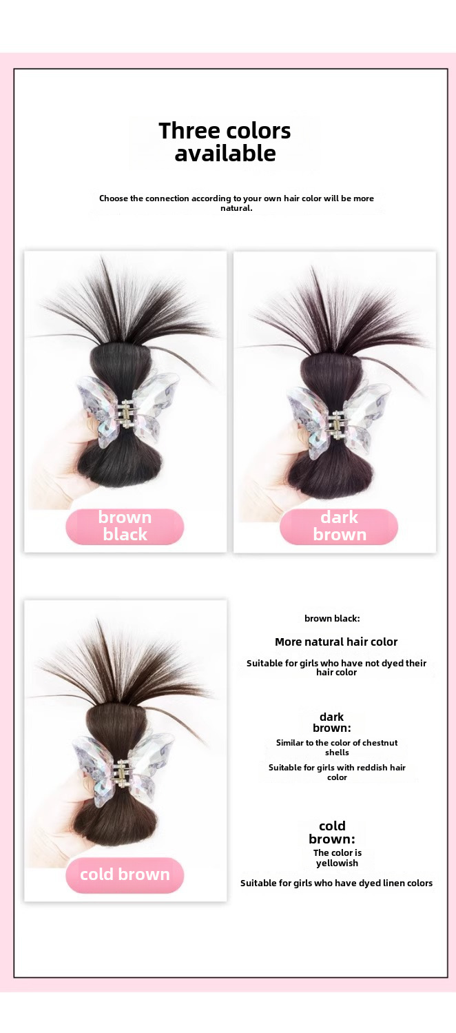 Slinka franču vistas spalvas parūka, volejbola galva, tauriņa satvēriens, zirgaste, matadata, sieviešu muguras karote, pussieta matu galvassega, matadata_voghion.com