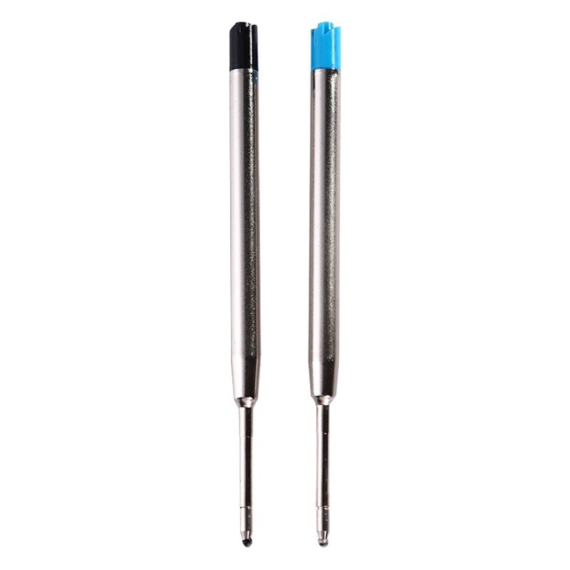 424 Metal Ballpoint Pen Refill Full Length 99mm Refill Press Rotary Signature Refill Stock Metal Refill