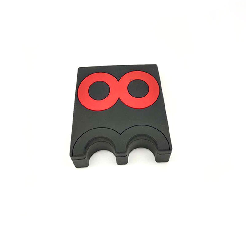 Soporte de varilla portátil Soporte de varilla de 4 orificios Soporte de varilla retráctil portátil de cuero Soporte de varilla