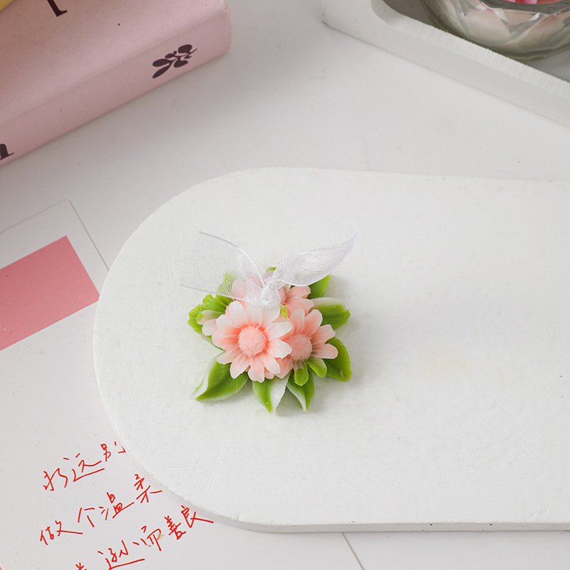 ins小雏菊花朵造型香薰蜡烛diy拍摄道具洋甘菊蜡烛情人节礼品|undefined