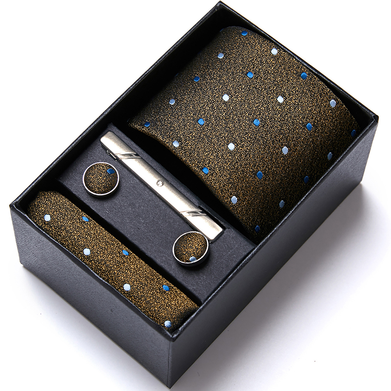 Fabricante en stock de los hombres corbata caja regalo traje ropa formal negocios boda trabajo grupo camisa accesorios verano nuevo