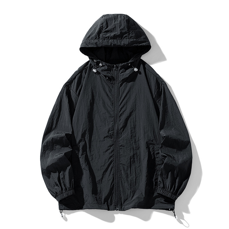 メンズ通気性日焼け止め服、氷のようなトレンディなトップス、多用途の若者日焼け止め服、カップルの速乾性皮膚服、工場直販|undefined