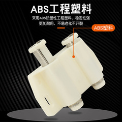 Large invisible door bumper self-elastic bead rebounder magnetic cabinet suction wooden door strong magnetic door suction spring hidden door bumper