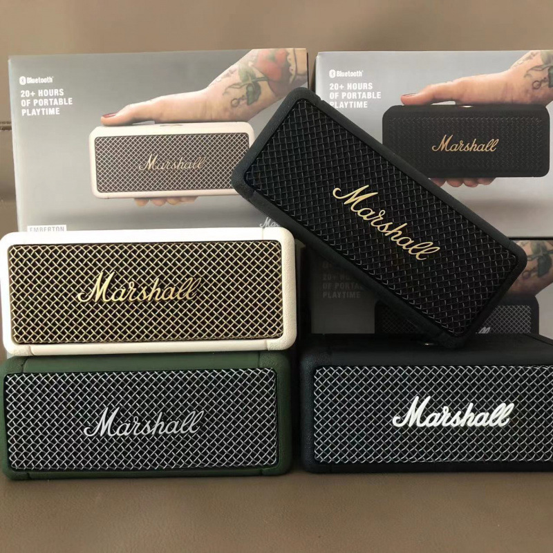 For cross-border EMBERTON Marshall Bluetooth wireless speaker portable outdoor small steel cannon