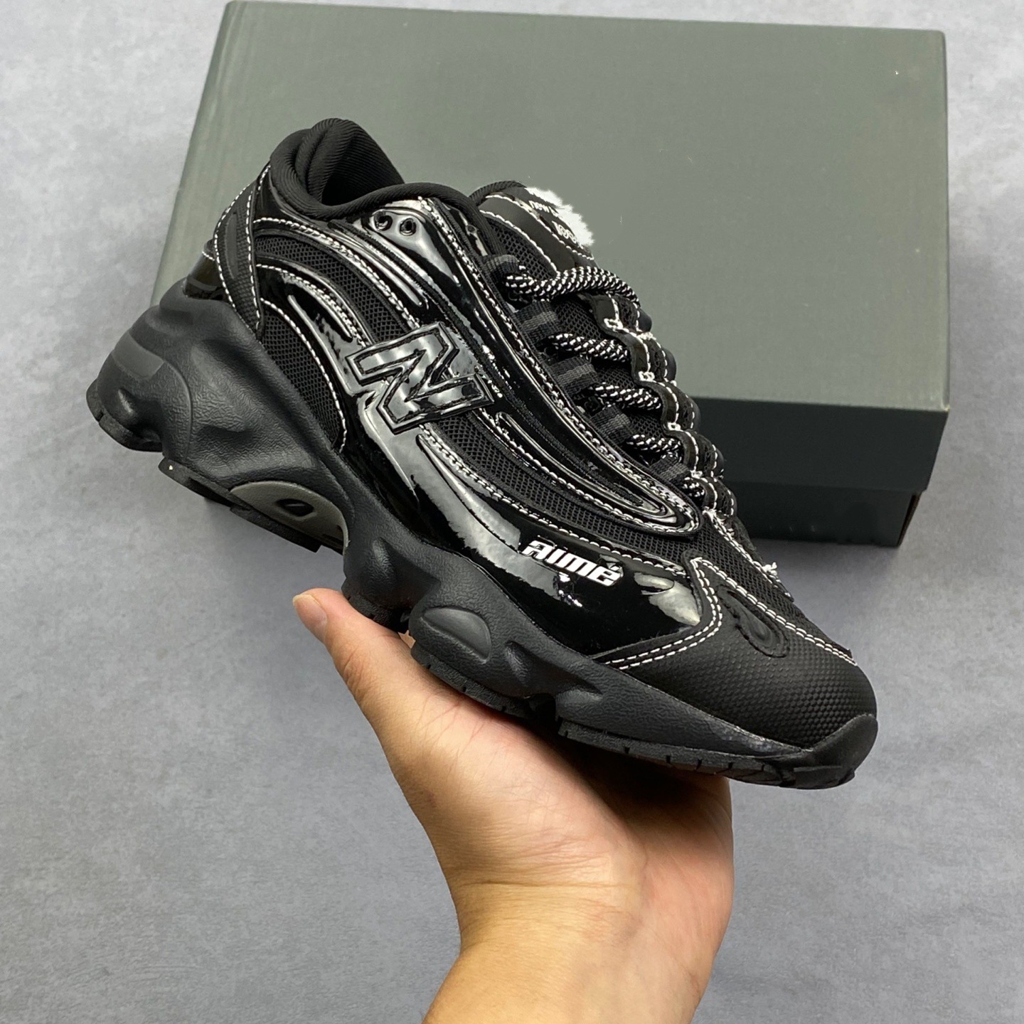 Putian zapatos comercio exterior NB1000 altura de suela gruesa zapatos deportivos para correr zapatos casuales retro zapatos para correr