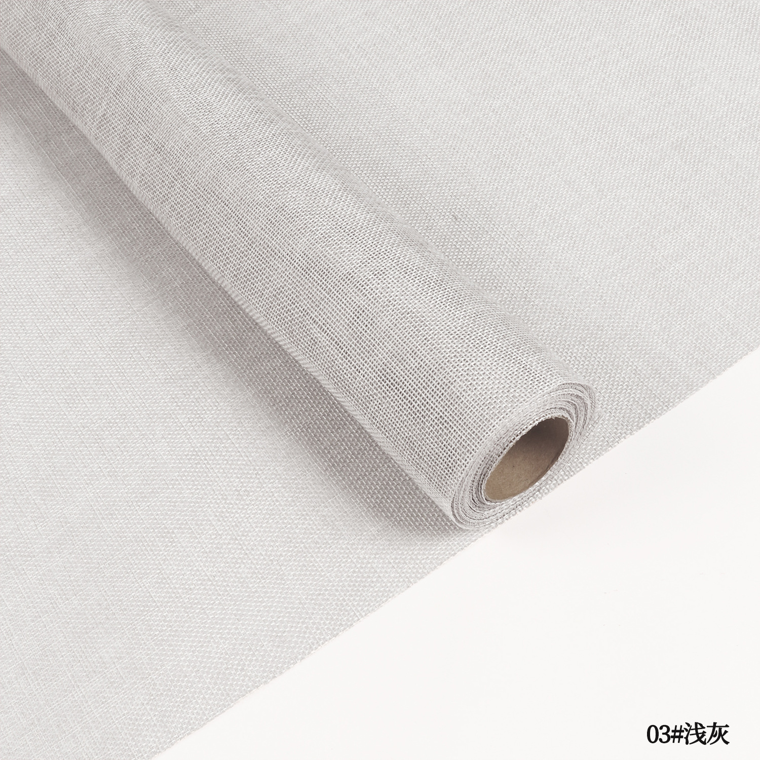 Papel de embalaje de lino colorido al por mayor lino material de embalaje de flores floral papel de embalaje de flores