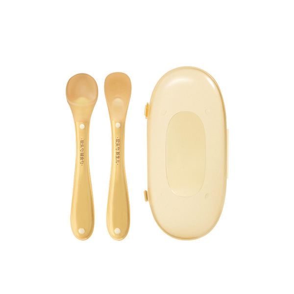 Silicone children's spoon for new born