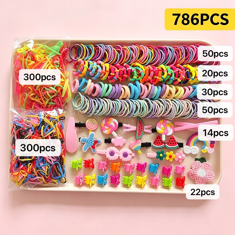 Caja de regalo para niños Jewelry Set linda niña pequeña regalo de cumpleaños princesa cabello cabello cuerda caja de joyería de alta gama