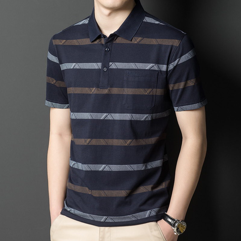 Fashionable thin cotton T-shirt for leisure