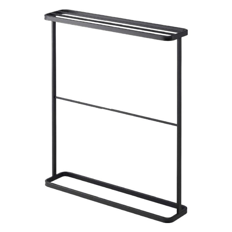 Transfronterizo de hierro Americano piso toallero baño rack de baño simple toalla rack