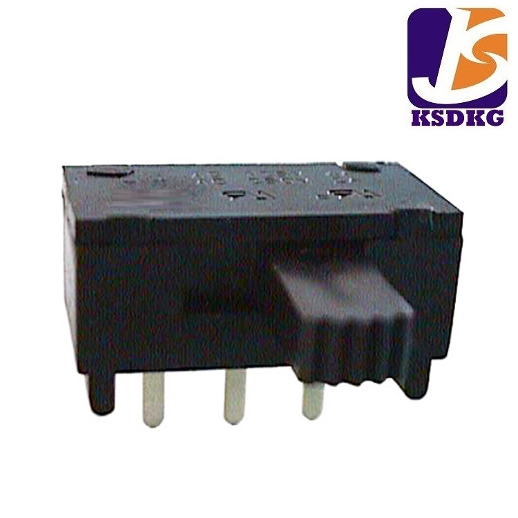 卧式两档拨码开关  大电流拨动开关2段 侧柄拨码开关行程3.6