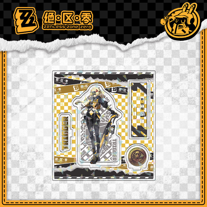 Acrylic stand custom MJ peripheral combination glass laser three-insert stand