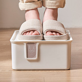 Коробка для хранения с крышкой для домашнего стола с нижним бельем коробки для одежды шкаф спальня перегородка пластиковая ящика Тип финишной коробки