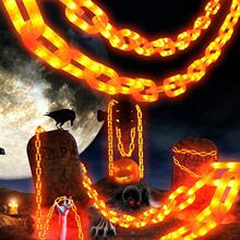 D 56134 Halloween chain lawn light ��ʥ������ƺ��Χ��